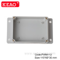 IP65 waterproof enclosure plastic wall mounting plastic enclosure electrical junction box abs outdoor electronics enclosure